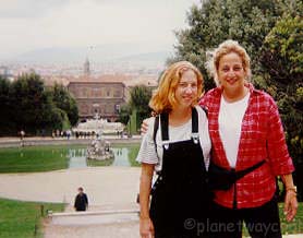 Us in the Boboli Gardens 