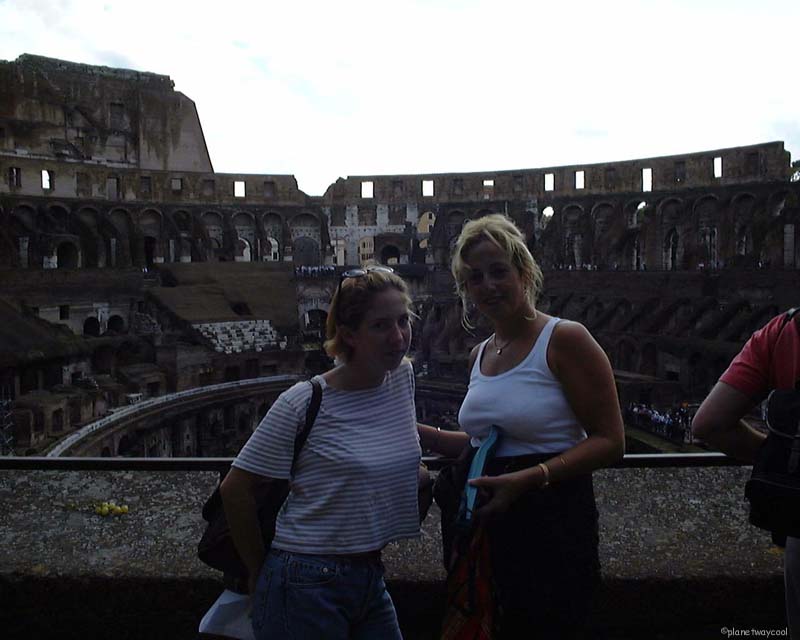 Us in the Coliseum 