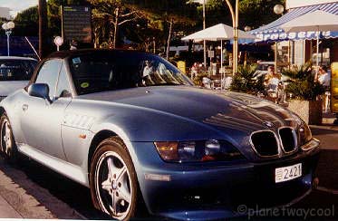 The Z3 in Juan Les Pins- Monaco Plates 