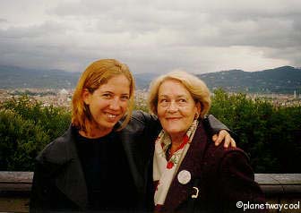 Netta and Itala above the Ponteveccio 