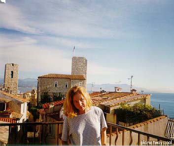 Netta on the Roof in Antibes 