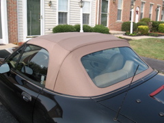 After - New top and rear window
